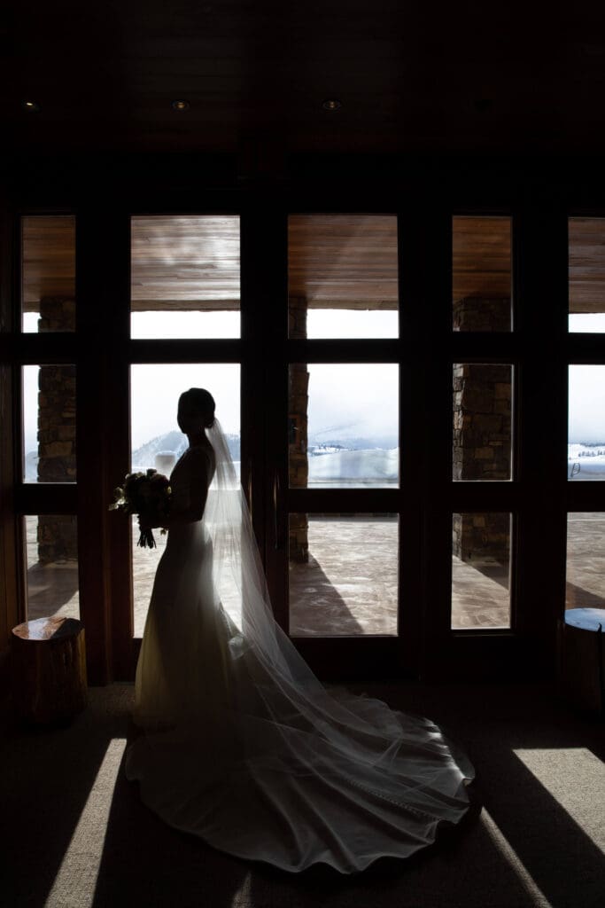 Jackson Hole Winter Wedding at Amangani