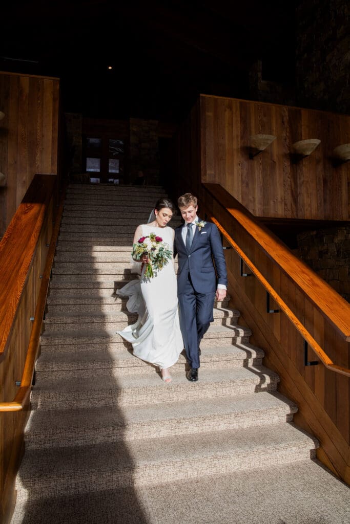 Jackson Hole Winter Wedding at Amangani
