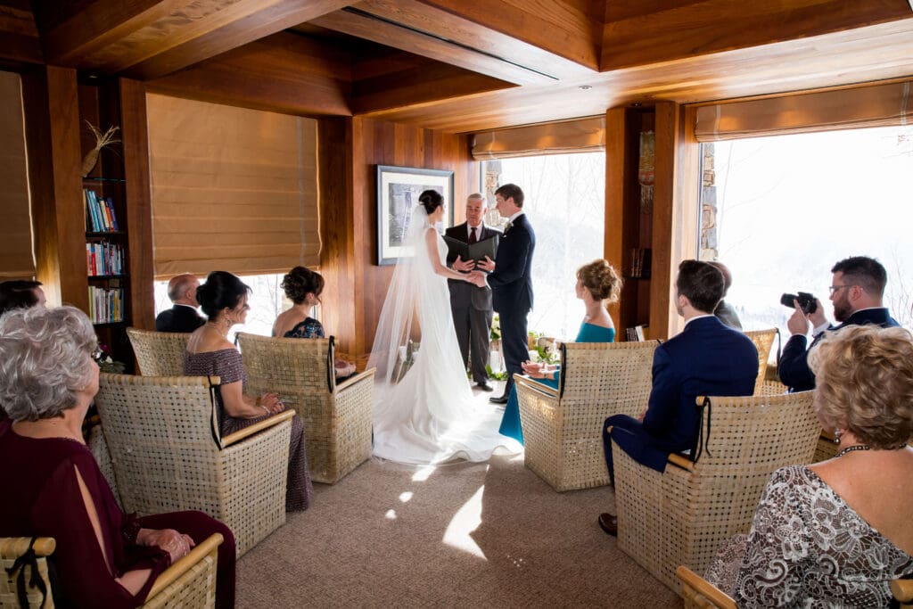 Jackson Hole Winter Wedding at Amangani