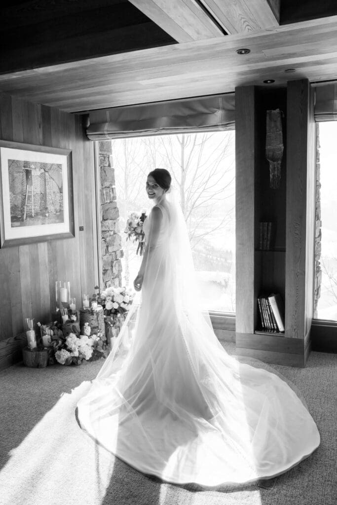 Jackson Hole Winter Wedding at Amangani