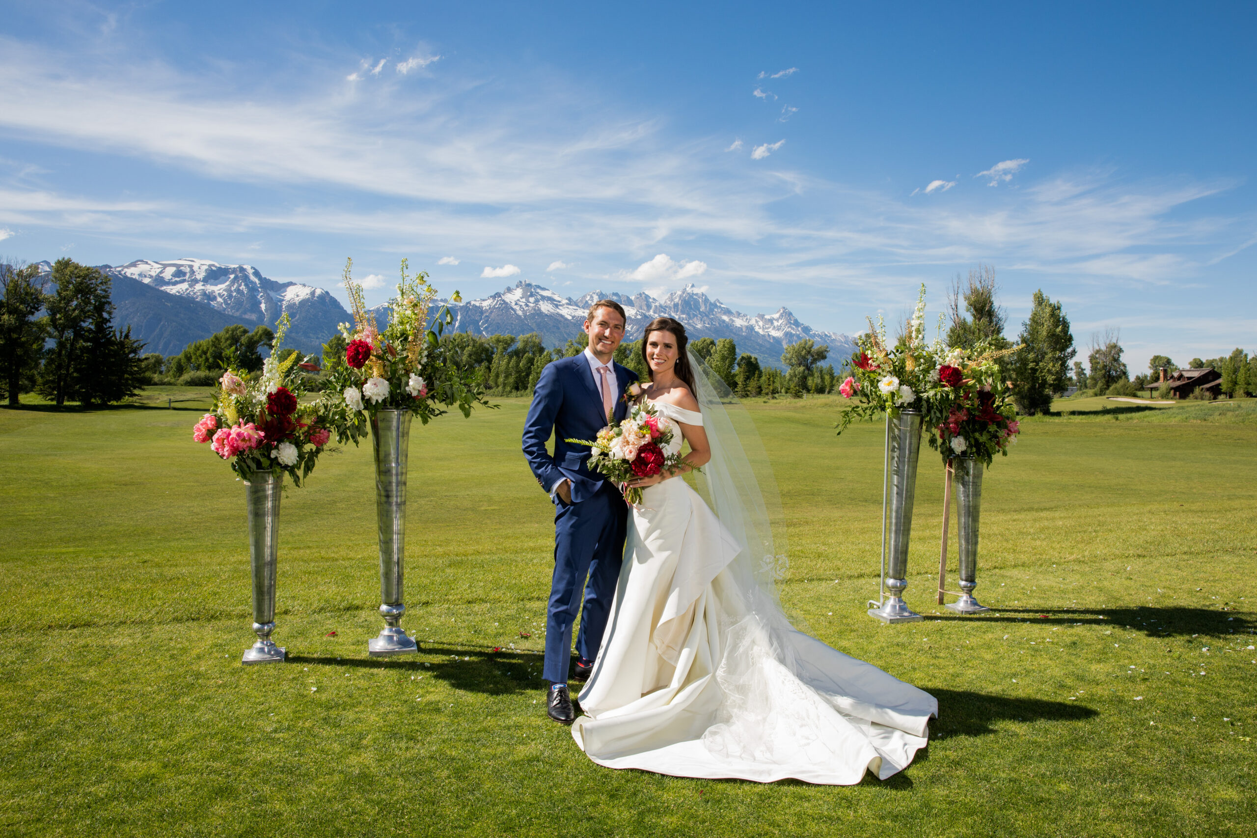 Jackson Hole Golf and Tennis Wedding